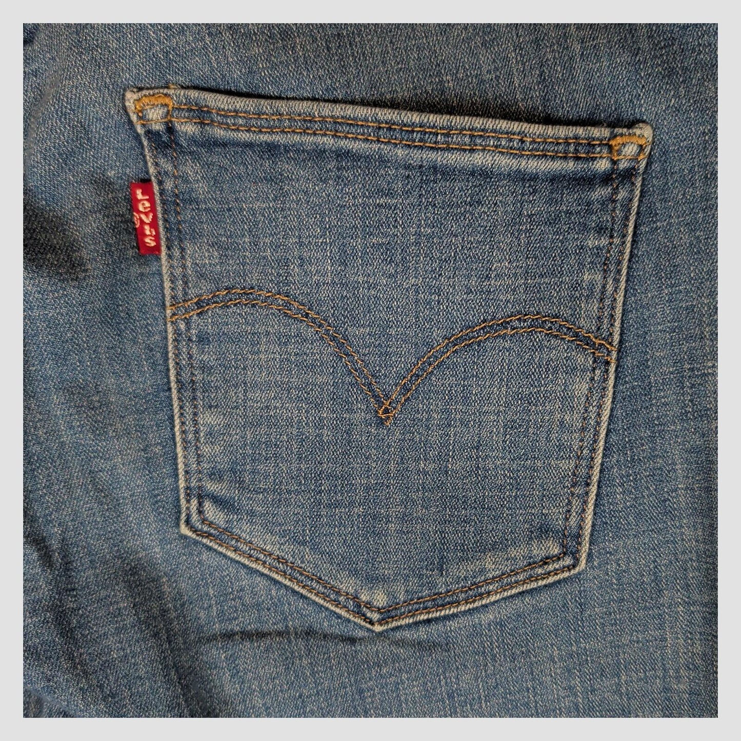Levi’s Womens Slimming Skinny Jeans W30 L32 Blue Stretch Denim by Levi's – | RewearableUK
