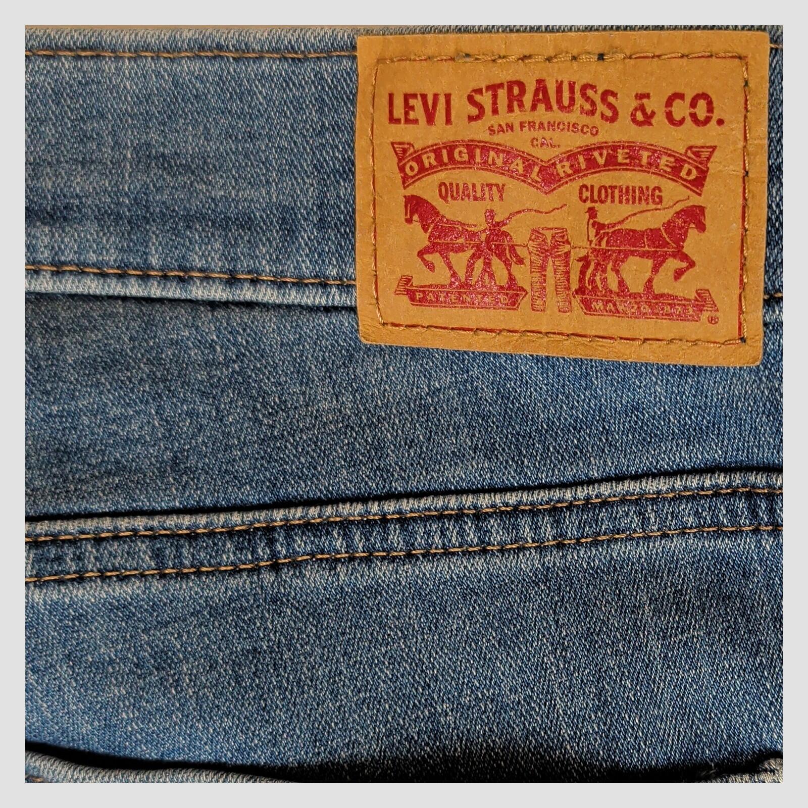 Levi’s Womens Slimming Skinny Jeans W30 L32 Blue Stretch Denim by Levi's – | RewearableUK