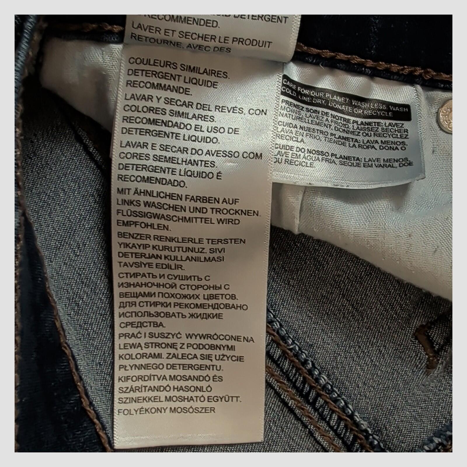 Levi’s Womens Slimming Super Skinny Jeans W27 L32 Dark Blue Denim by Levi's – | RewearableUK