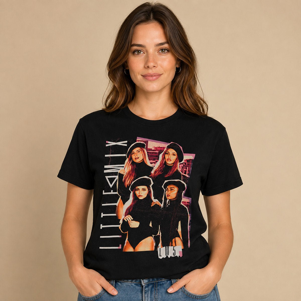 Little Mix LM5 Album T-Shirt M Black Gildan – product photo 1 | RewearableUK