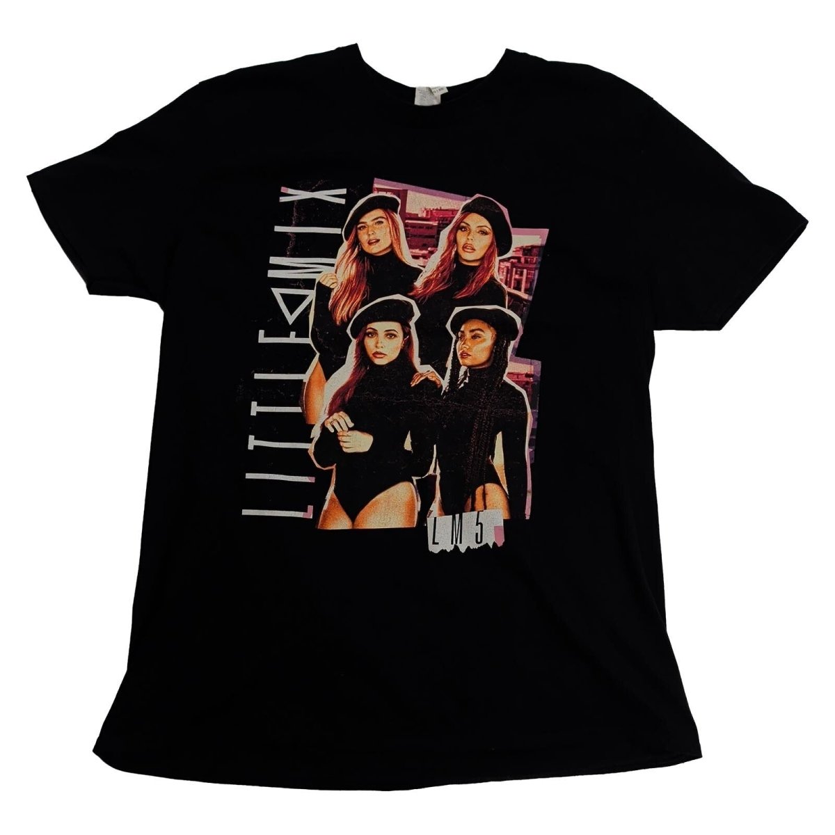 Little Mix LM5 Album T-Shirt Women's XL Black Gildan Softstyle Pop Band Tee – product photo 1 | RewearableUK
