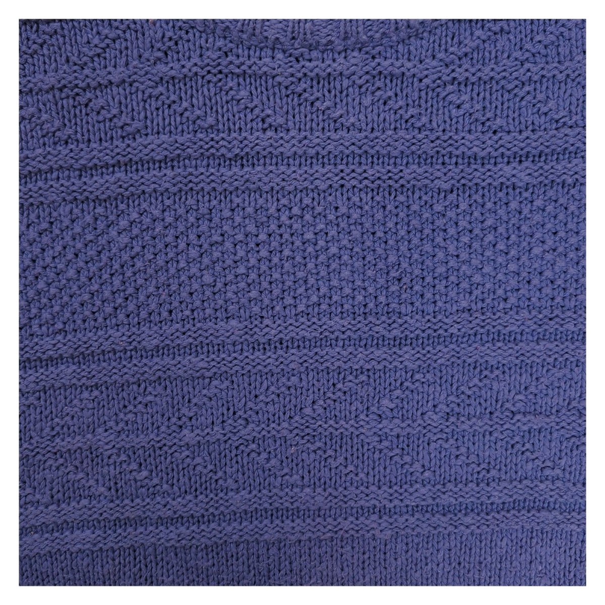 L.L. Bean Mens Jumper Size M Blue Textured Knit Wool – product photo 6 | RewearableUK