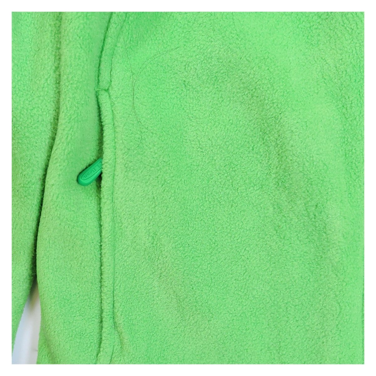 L.L.Bean Women's Fleece Jacket Regular M Green Full Zip Softshell – product photo 5 | RewearableUK