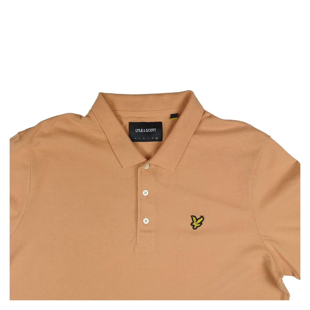Lyle & Scott Cotton Short Sleeve Shirt Orange | Men's XXL by Lyle & Scott – polo | RewearableUK