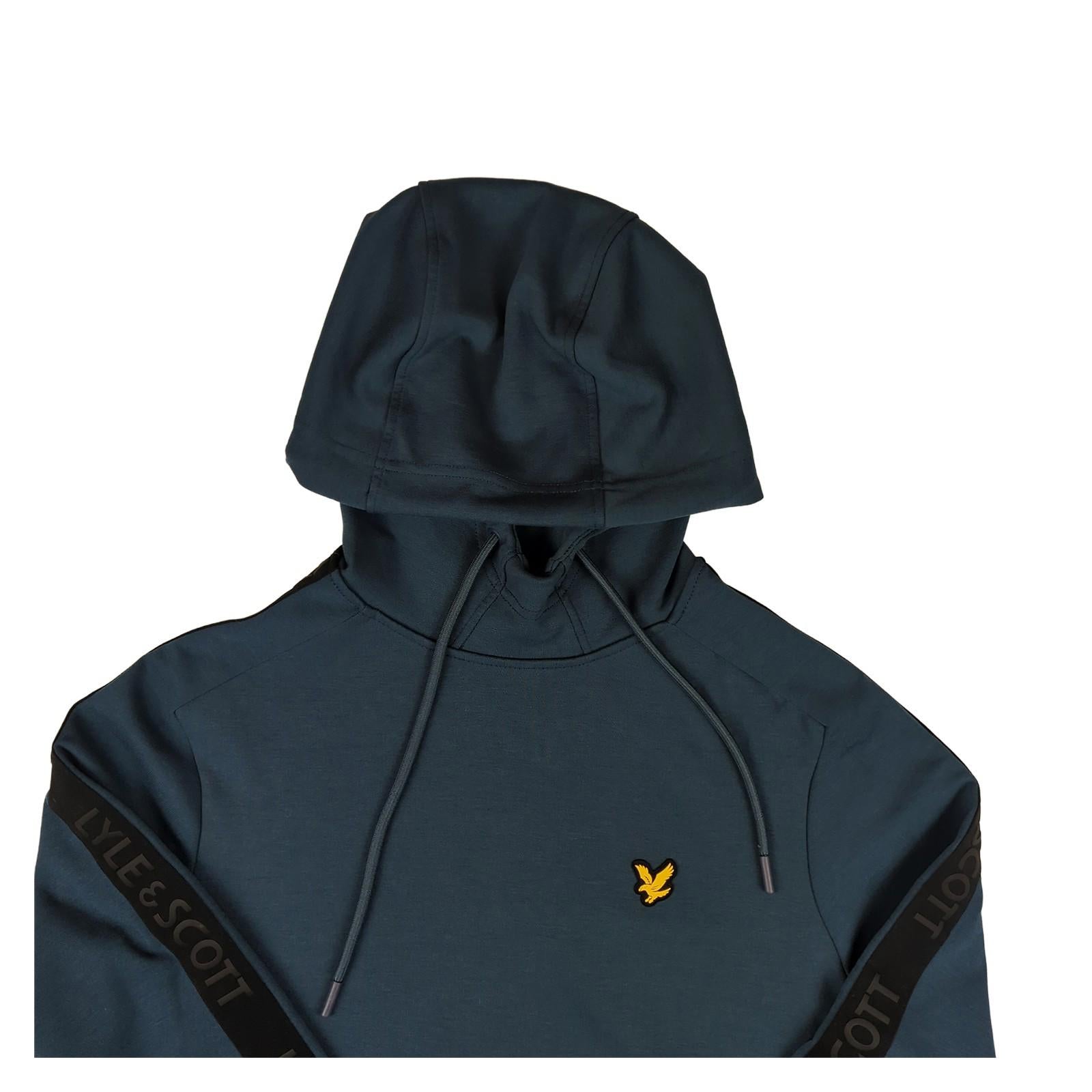 Lyle & Scott Lyle & Scott Hoodie XS Blue Logo Long Sleeve Cotton | New Without Tag Sweater & Hoodie RewearableUK