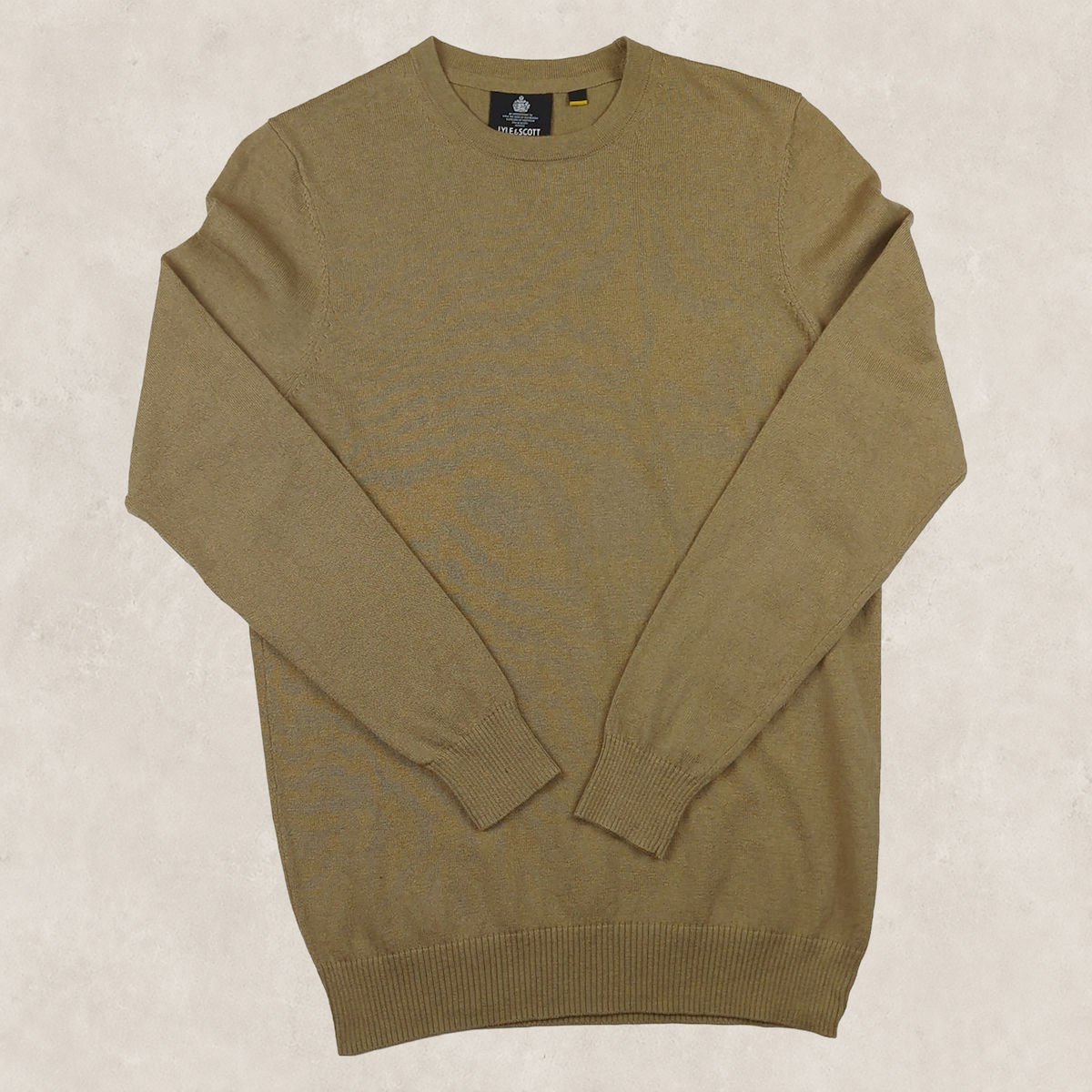 Lyle & Scott Men's Jumper in Brown | Size M by Lyle & Scott – Sweater & Hoodie | RewearableUK