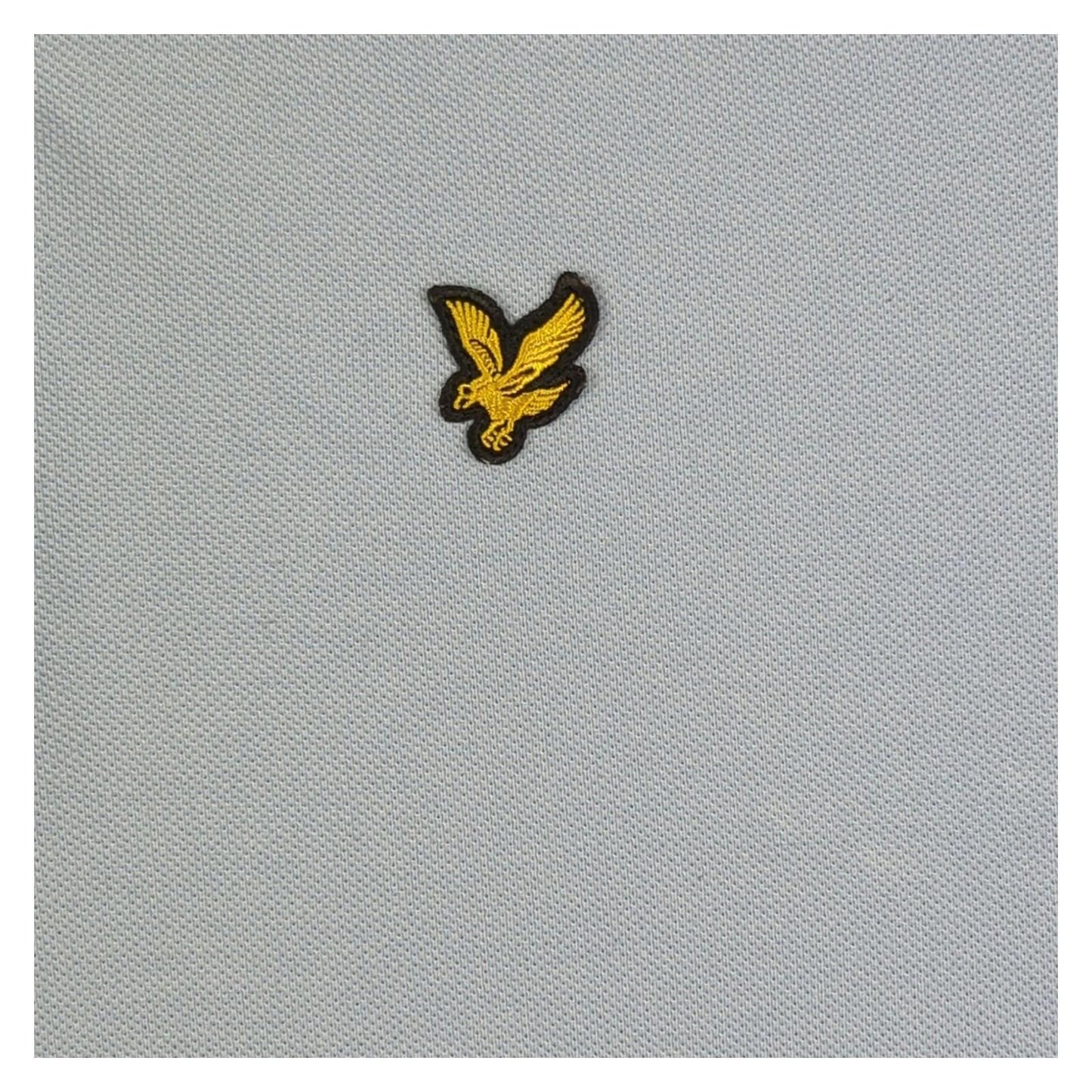 Lyle & Scott Lyle & Scott Mens Polo Shirt Size L Large Turquoise Cotton Casual Top Pre - Owned polo RewearableUK