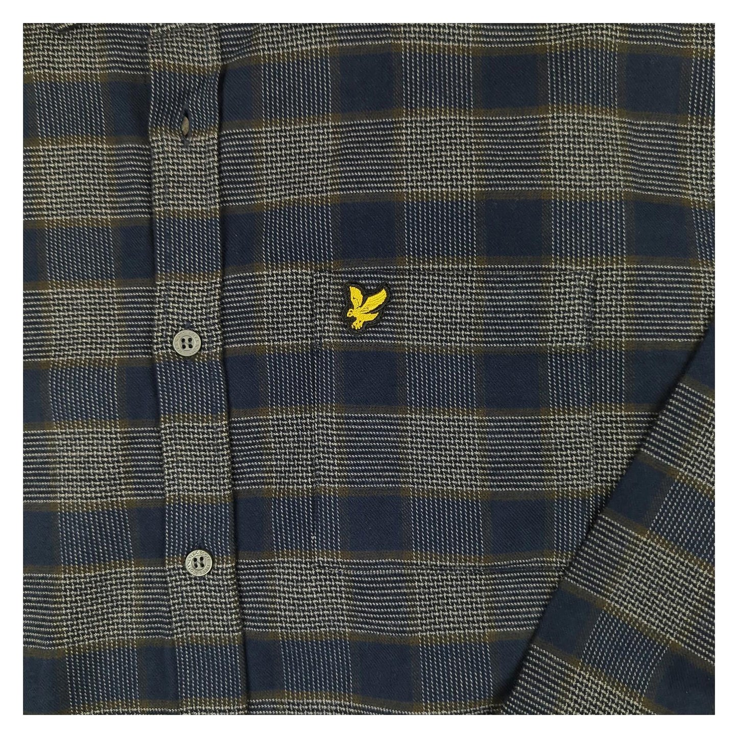 Lyle & Scott Lyle & Scott Multi - Colour Check Shirt M 100% Cotton Casual shirt RewearableUK