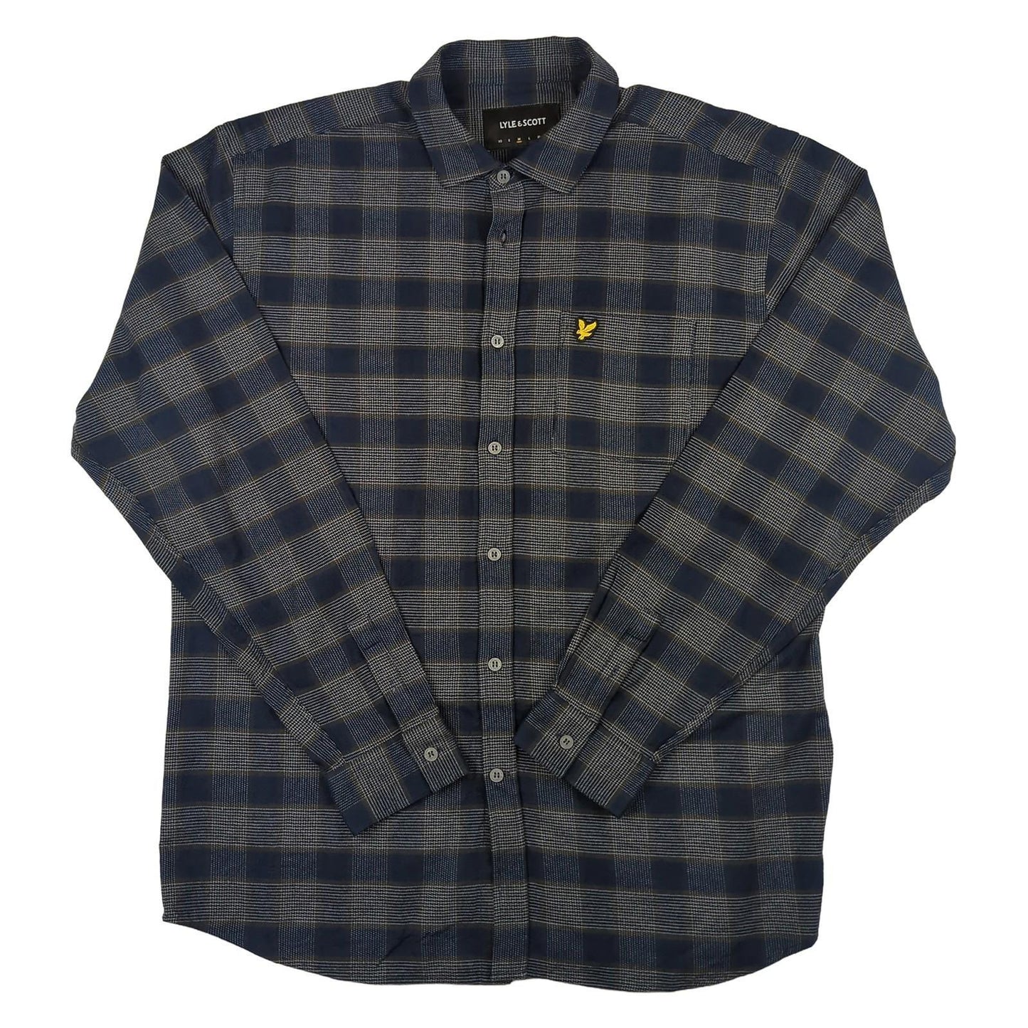 Lyle & Scott Lyle & Scott Multi - Colour Check Shirt M 100% Cotton Casual shirt RewearableUK