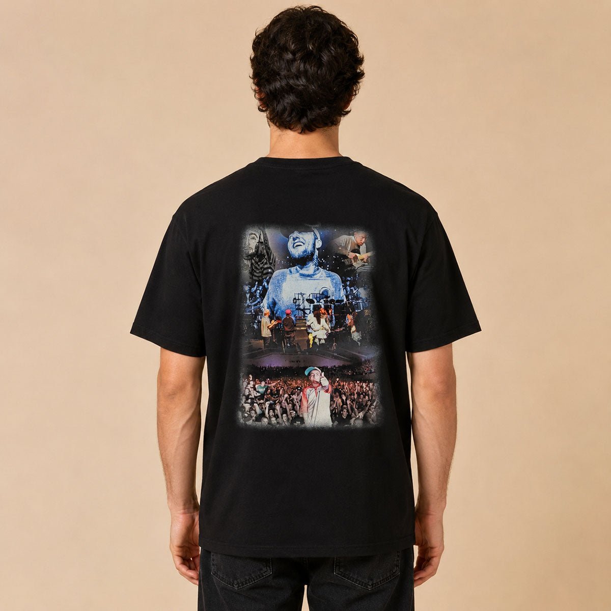 Mac Miller K.I.D.S. T-Shirt Approx M Black Double-Sided Hip-Hop Tee – Music T-Shirt product photo 2 | RewearableUK