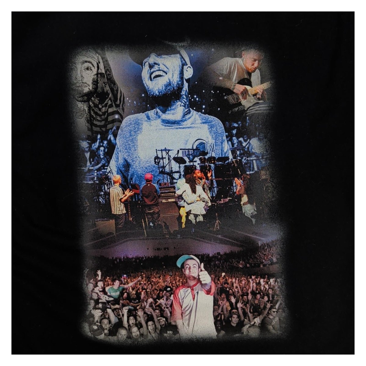 Mac Miller K.I.D.S. T-Shirt Approx M Black Double Sided Rap Hip Hop Graphic Tee – product photo 5 | RewearableUK