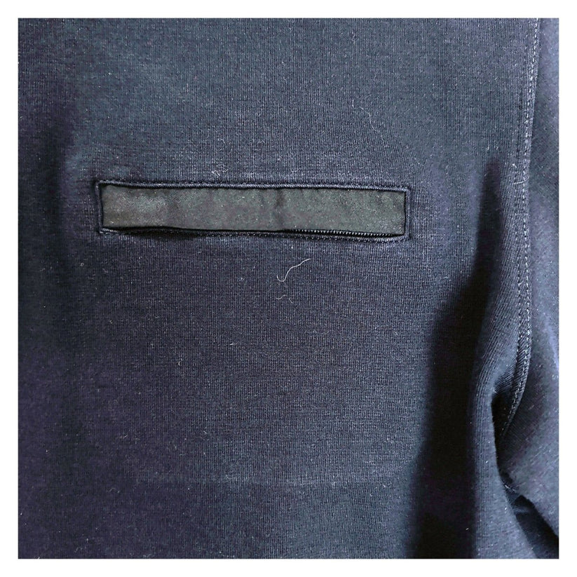 Marco Capelli Firenze Men's Navy Quarter Zip Sweatshirt XXL Funnel Neck Cotton – product photo 8 | RewearableUK