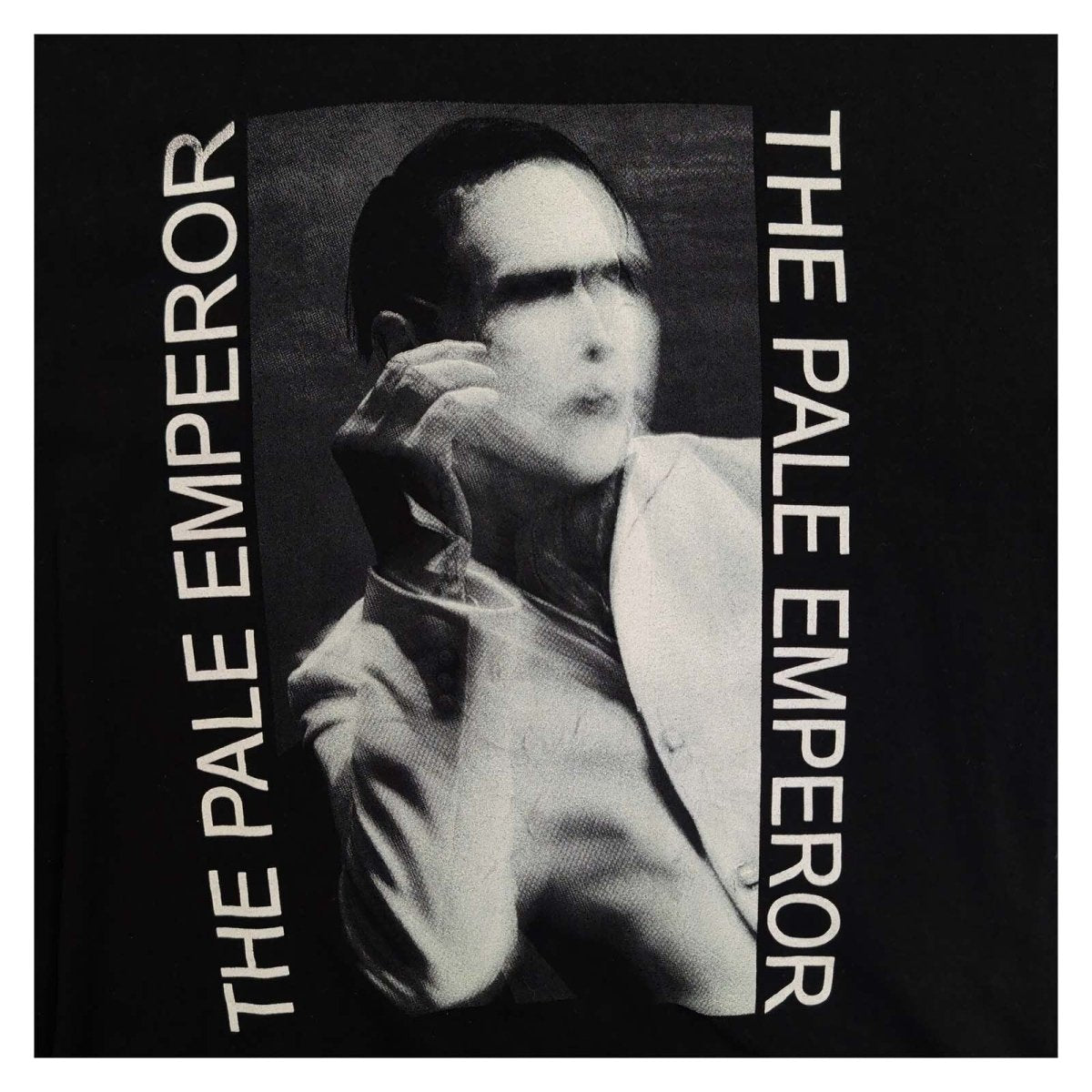 Marilyn Manson The Pale Emperor Hell Not Hallelujah 2015 Tour T-Shirt L Black – music product photo 2 | RewearableUK