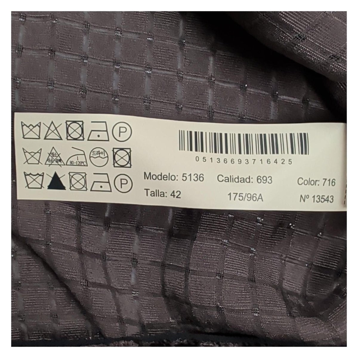 Massimo Dutti Velvet Cami Top EU 42 UK 14 Brown Silk Blend Textured – product photo 6 | RewearableUK