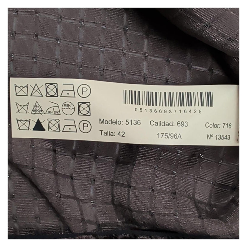 Massimo Dutti Velvet Cami Top EU 42 UK 14 Brown Silk Blend Textured – product photo 6 | RewearableUK