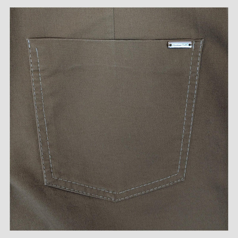 massimo dutti womens wide leg contrast stitch trousers tan brown size eur 34 by Massimo Dutti – trousers | RewearableUK