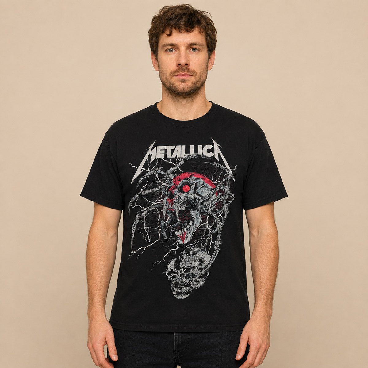 Metallica Spider Dead T-Shirt XL Black Gildan – product photo 1 | RewearableUK