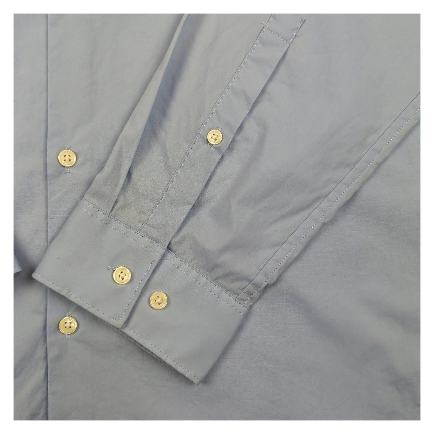 Michael Kors Michael Kors Men's XL Blue Long Sleeve Cotton Shirt Designer Excellent Condition shirt RewearableUK