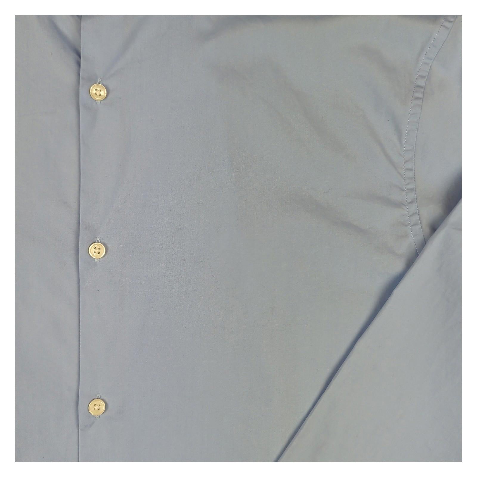Michael Kors Michael Kors Men's XL Blue Long Sleeve Cotton Shirt Designer Excellent Condition shirt RewearableUK
