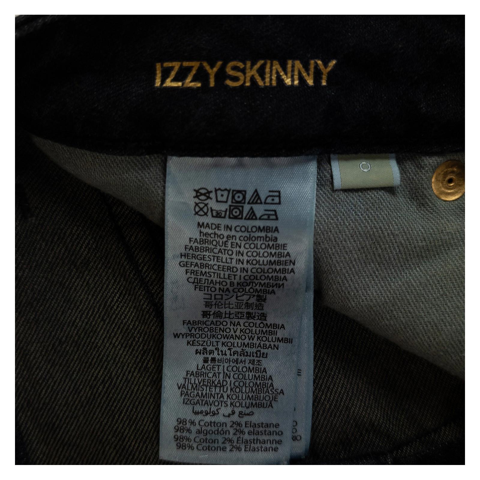 Michael Kors Women's Izzy Skinny Jeans Size US 0 (UK 4) Dark Blue Gold Hardware by Michael Kors – | RewearableUK