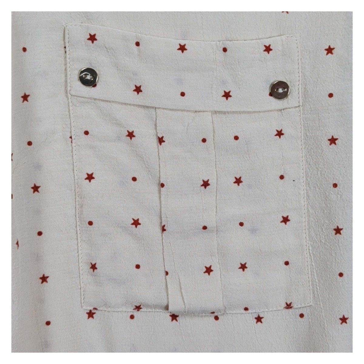 Mint Velvet Ivory Star Print Utility Shirt – UK 18 – product photo 4 | RewearableUK