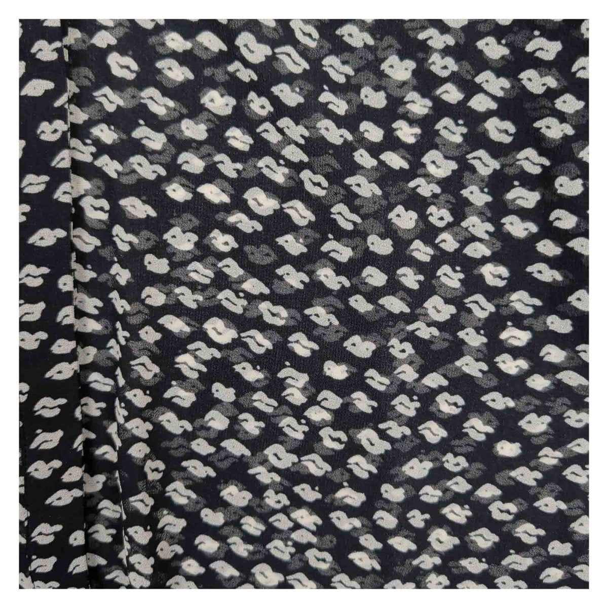 Mint Velvet Women's Animal Print Blouse Size M Black Sheer Long Sleeve – product photo 2 | RewearableUK