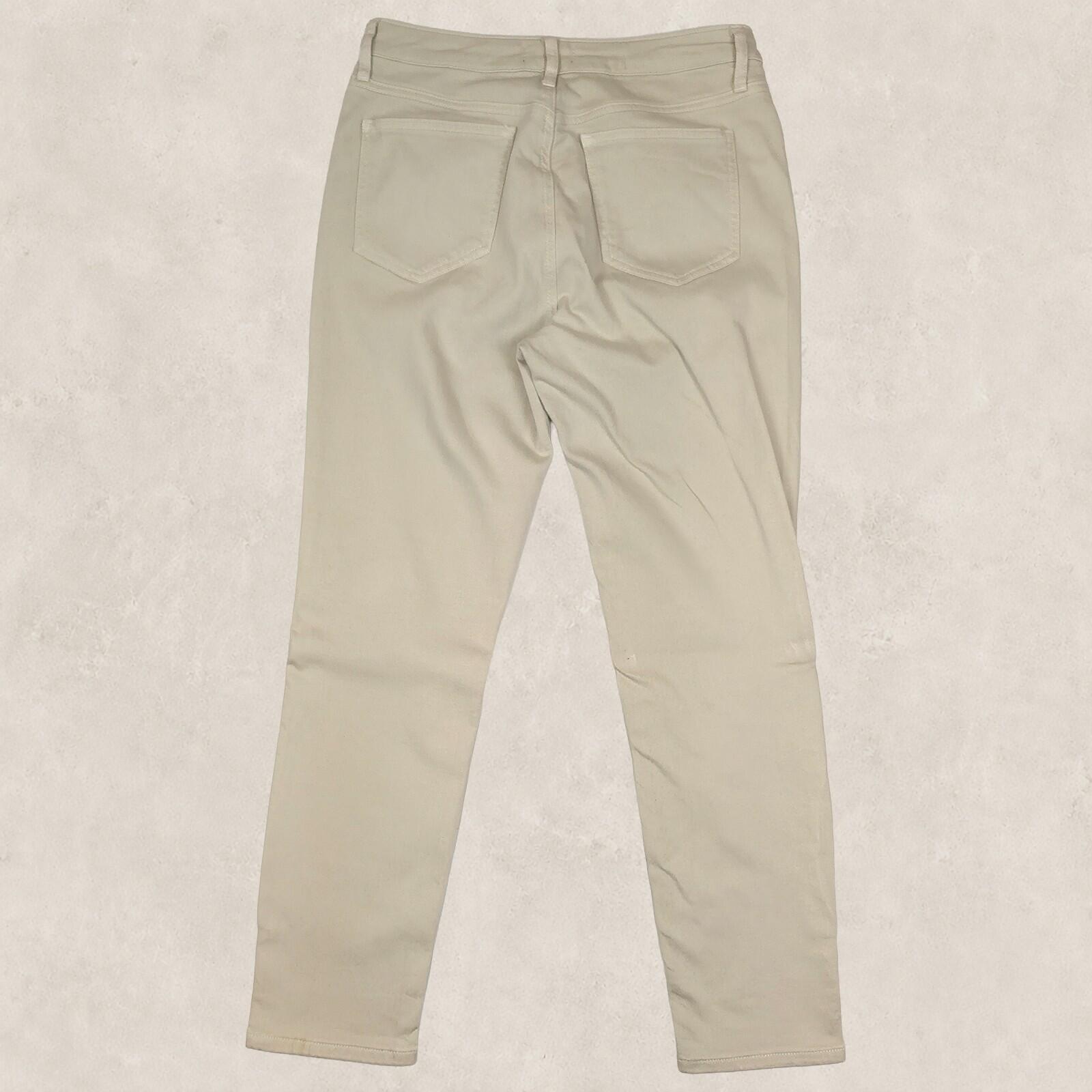 mint velvet womens beige wash straight fit denim jeans pants size 12 r by Mint Velvet – | RewearableUK