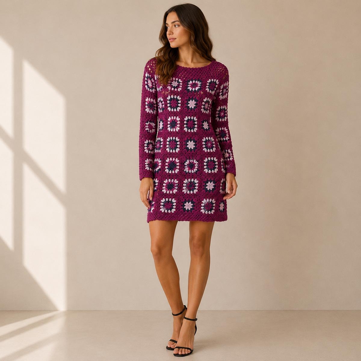 Monsoon Artisan Crochet Dress S/M Berry Cotton BNWT £120 RRP by Monsoon – DRESSING | RewearableUK