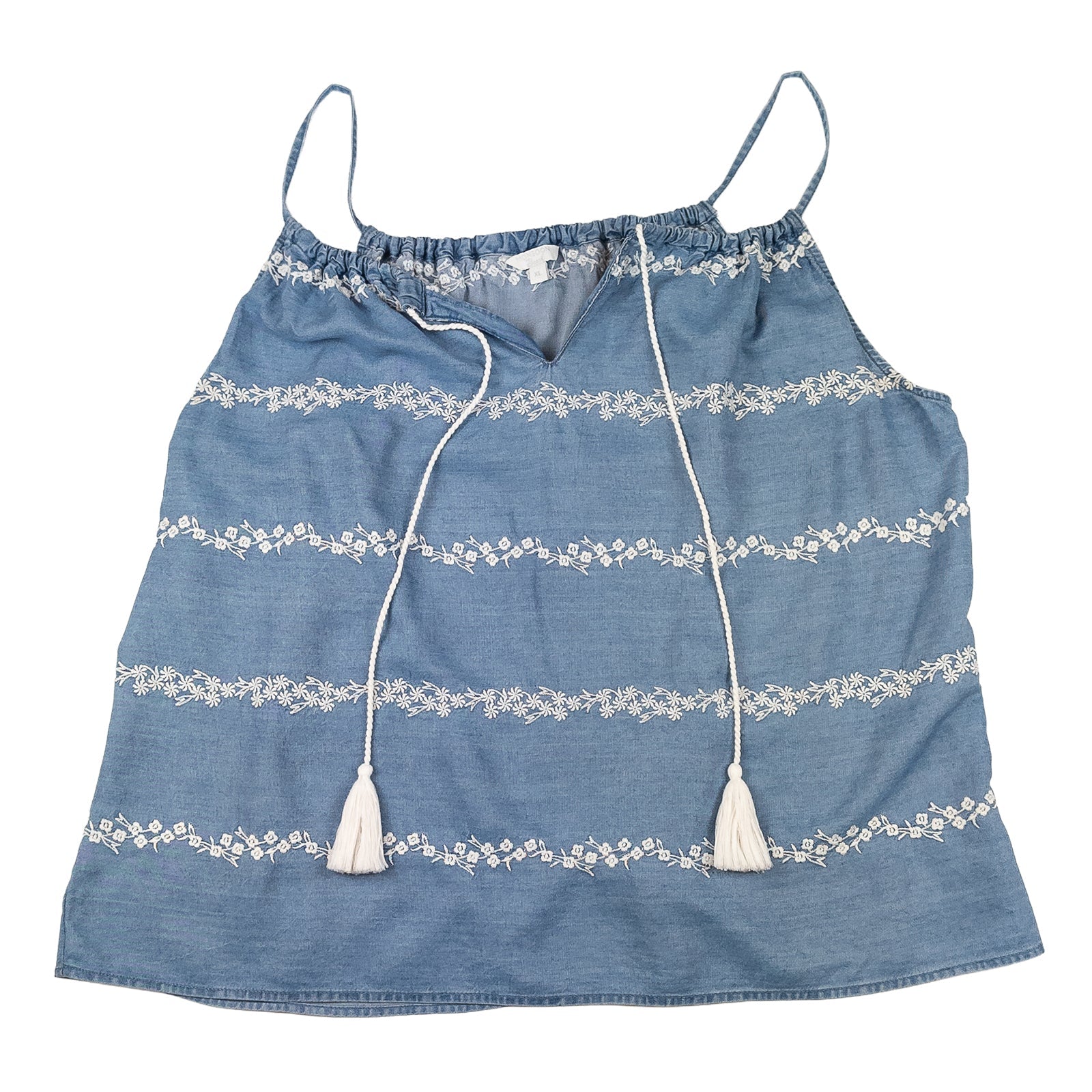 Monsoon Beach Embroidered Cami Top Denim Blue | Women's XL by Monsoon – blouse | RewearableUK
