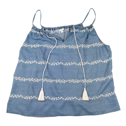 Monsoon Beach Embroidered Cami Top Denim Blue | Women's XL by Monsoon – blouse | RewearableUK