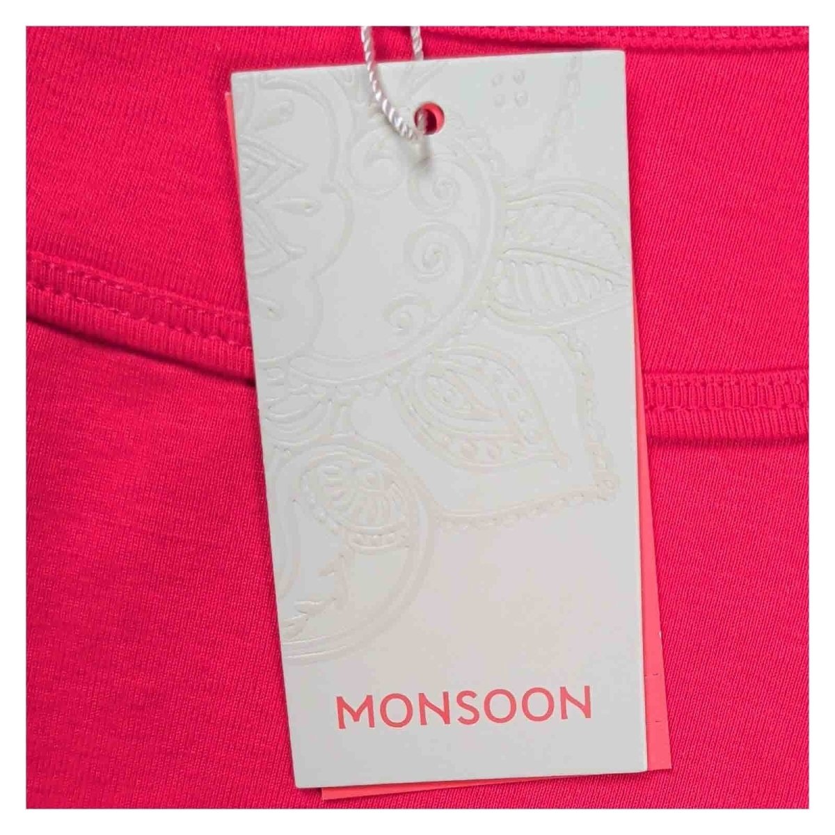 Monsoon Sadie Vest Top UK 18 Watermelon Pink Sleeveless Jersey NWT – product photo 2 | RewearableUK
