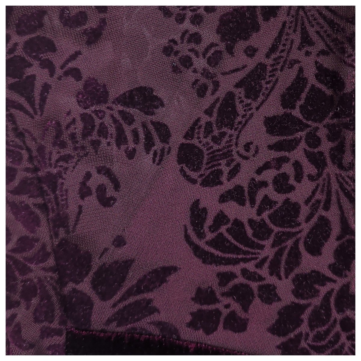 Monsoon Velvet Lace Beaded Midi Dress UK 14 Burgundy Occasion by Monsoon – | RewearableUK