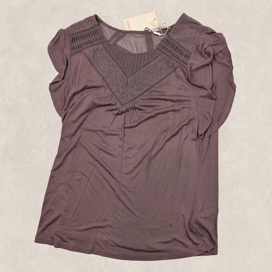 Monsoon Womens Purple Embroidered Boho Tunic Top UK 16 New With Tags by Monsoon – | RewearableUK