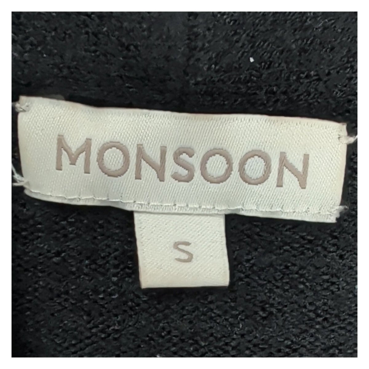 Monsoon Women’s Sequin Cardigan Size S Black Gold Embellished Party – product photo 3 | RewearableUK