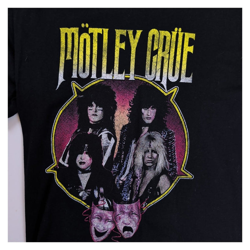 Motley Crue Gildan Softstyle Band T Shirt Black Size L Rock Metal Graphic Tee – product photo 6 | RewearableUK