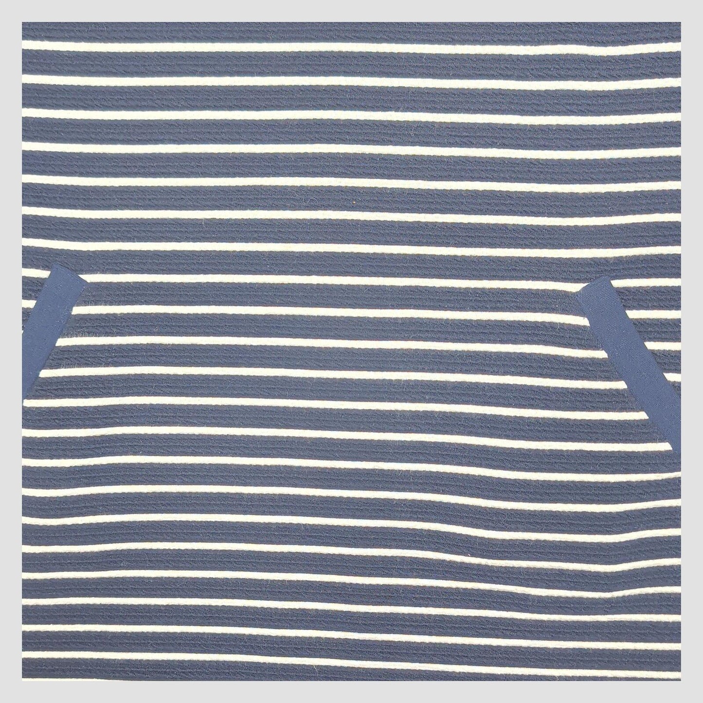 M&S Per Una Weekend Striped 3/4 Sleeve Dress Navy Blue White Womens Size UK 20 by Per Una – | RewearableUK