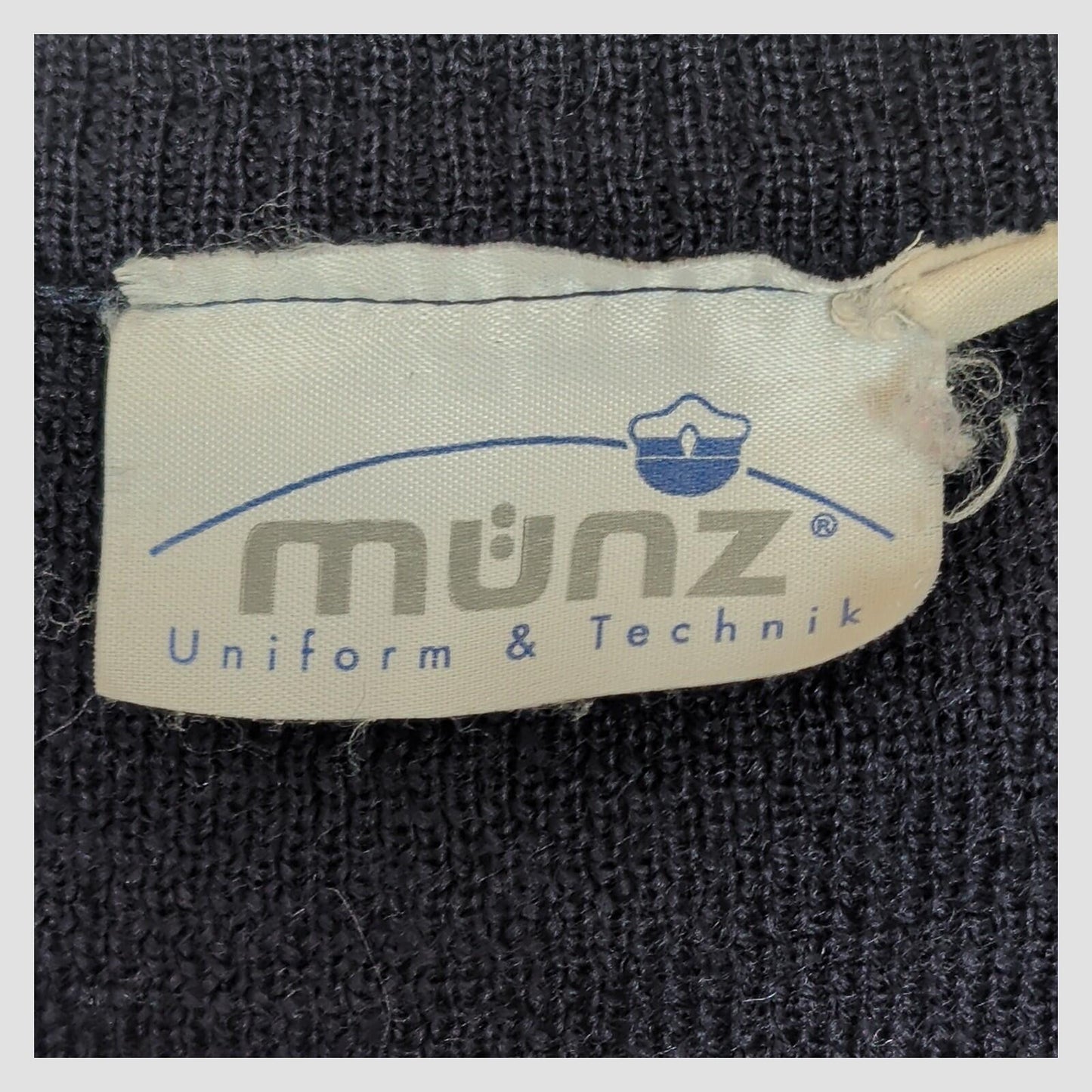 Munz Wool Military Jumper Black V Neck Tactical Sweater Elbow Patches by munz – MILITARY | RewearableUK