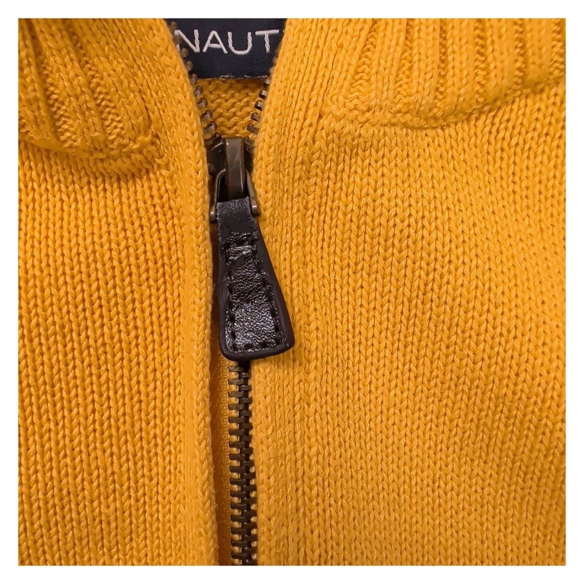 Nautica Men's Jumper Regular XXXLYellow Striped 100% Cotton – product photo 5 | RewearableUK