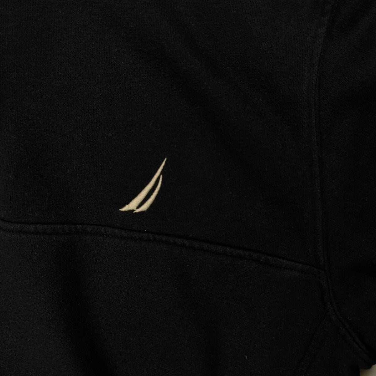 Nautica Men's Quarter Zip Sweatshirt M Black – product photo 5 | RewearableUK