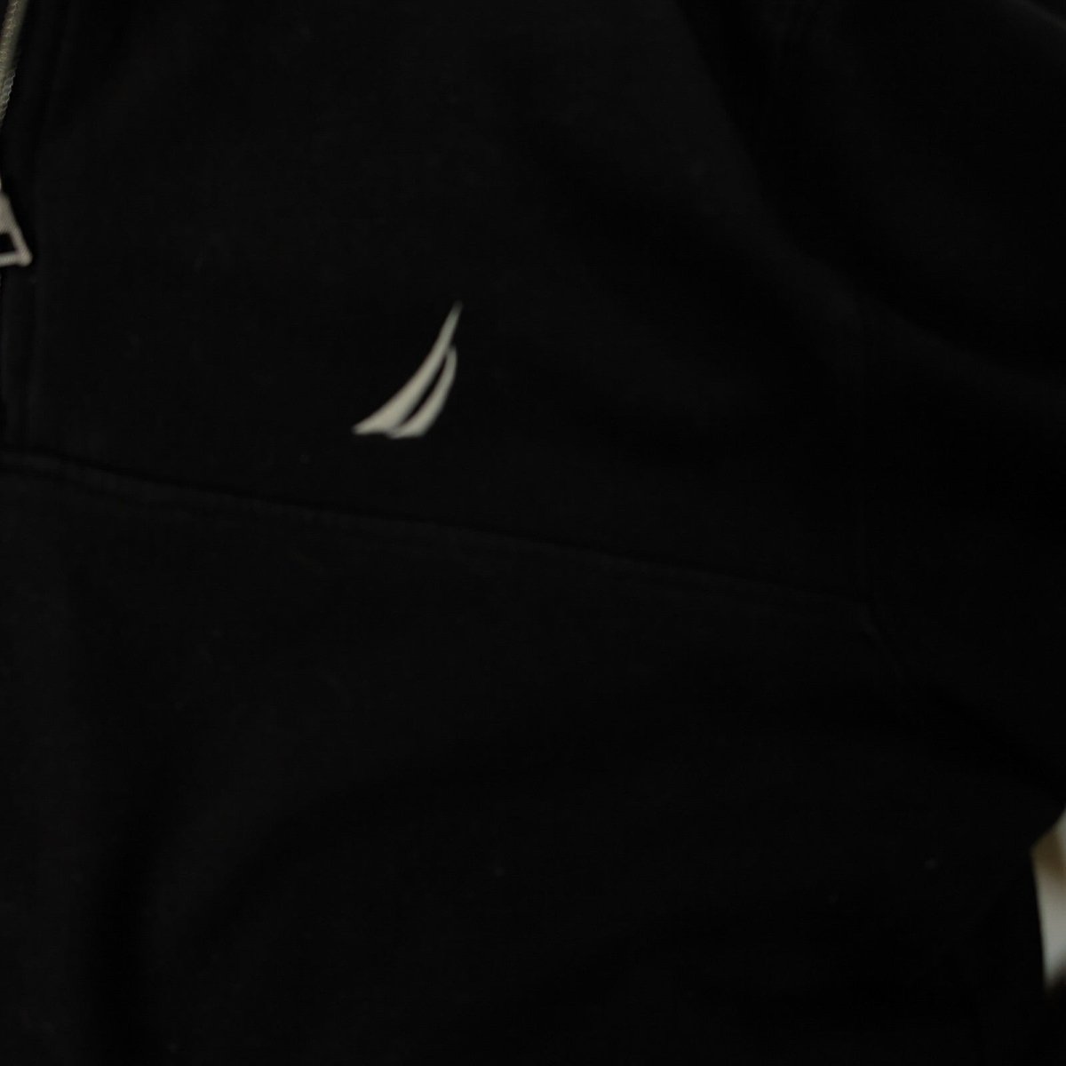 Nautica Men's Quarter Zip Sweatshirt S Black – product photo 3 | RewearableUK