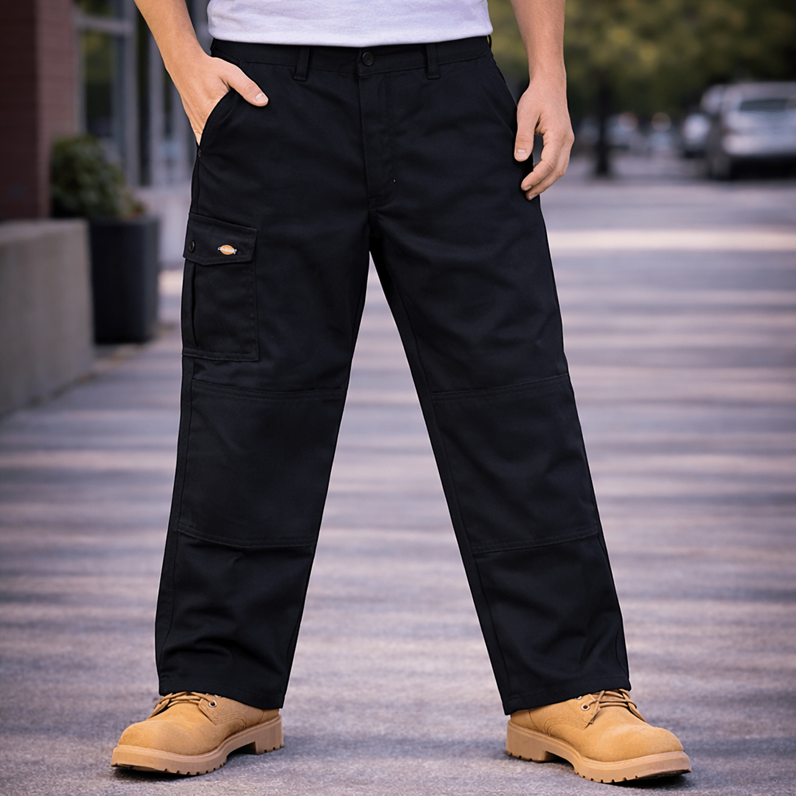 New Dickies Redhawk Super Work Trousers Black 36 T Tall by Dickies – workear | RewearableUK