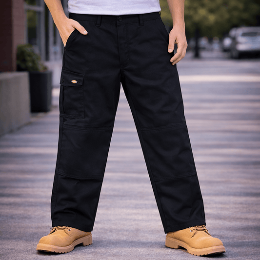 New Dickies Redhawk Super Work Trousers Black 36 T Tall by Dickies – workear | RewearableUK