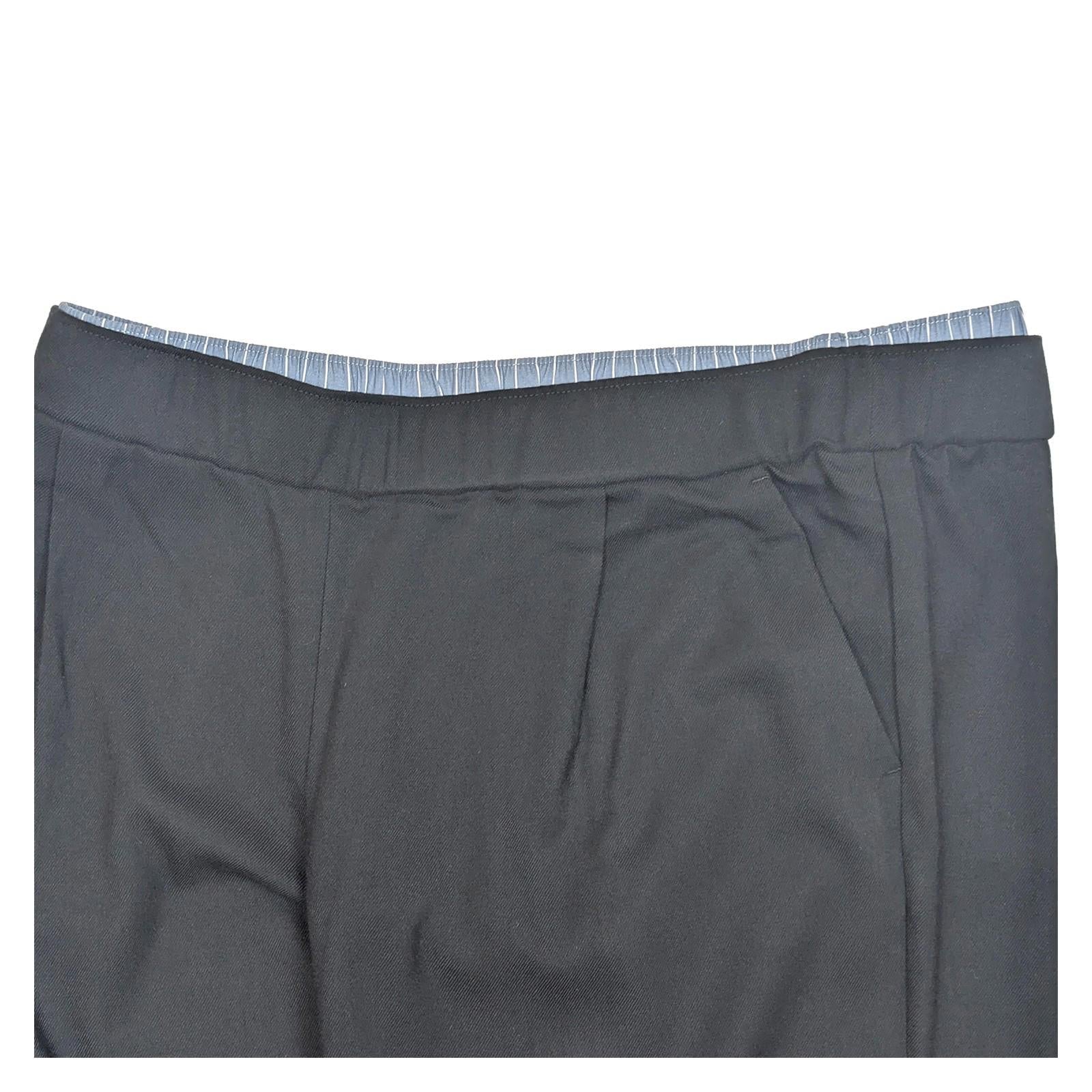 Next Black Wide Leg Trousers Women's Size Large (UK 14 - 16) Elastic Waist New by Next – | RewearableUK