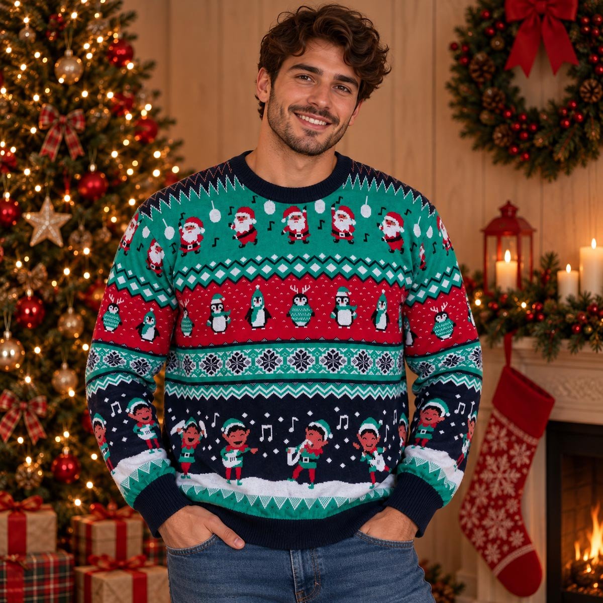 Next Christmas Jumper XL Multicolour – Christmas Jumper product photo 1 | RewearableUK