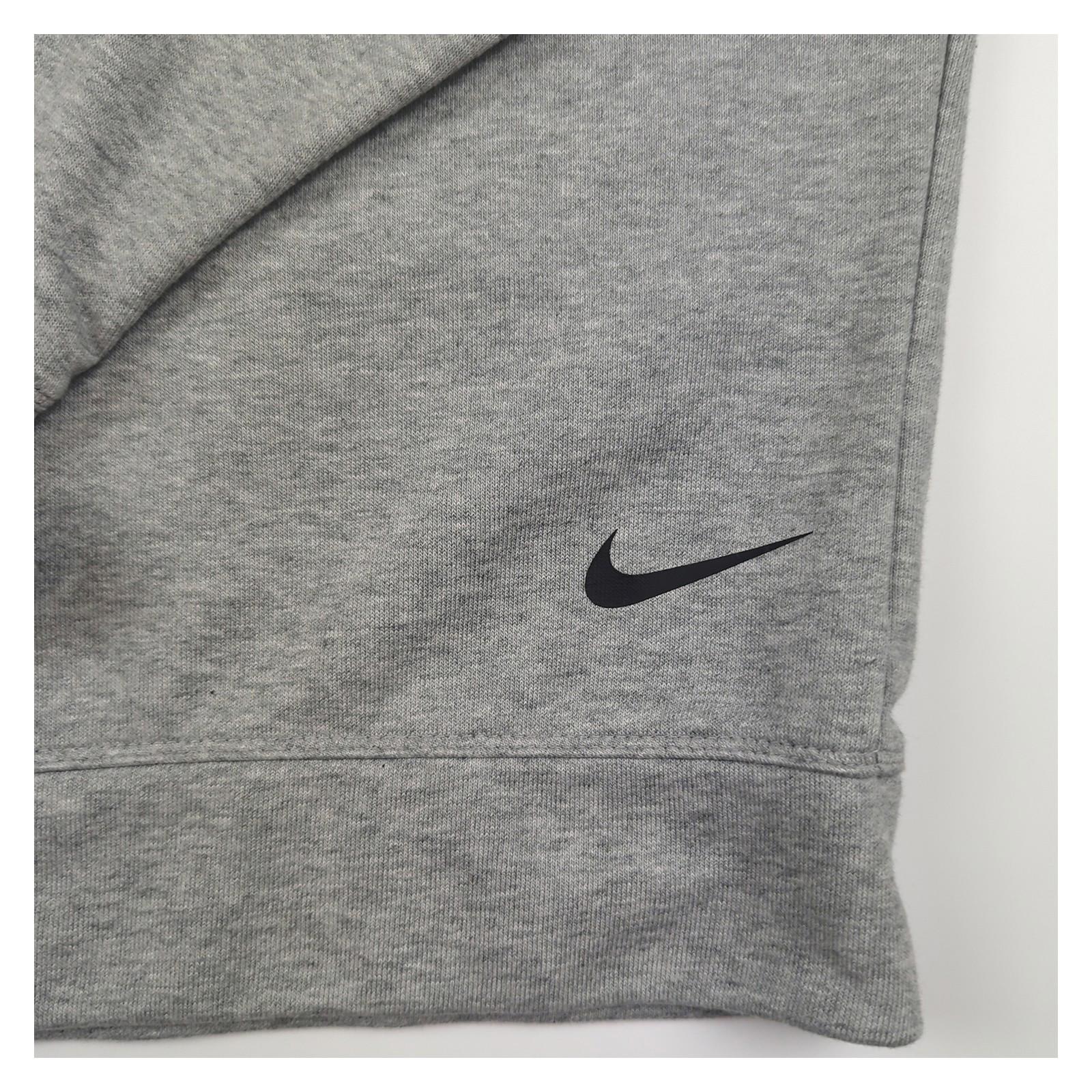Nike Nike Dri - Fit Crewneck Sweatshirt Grey Women's M Cotton Pullover Used Sweater & Hoodie RewearableUK