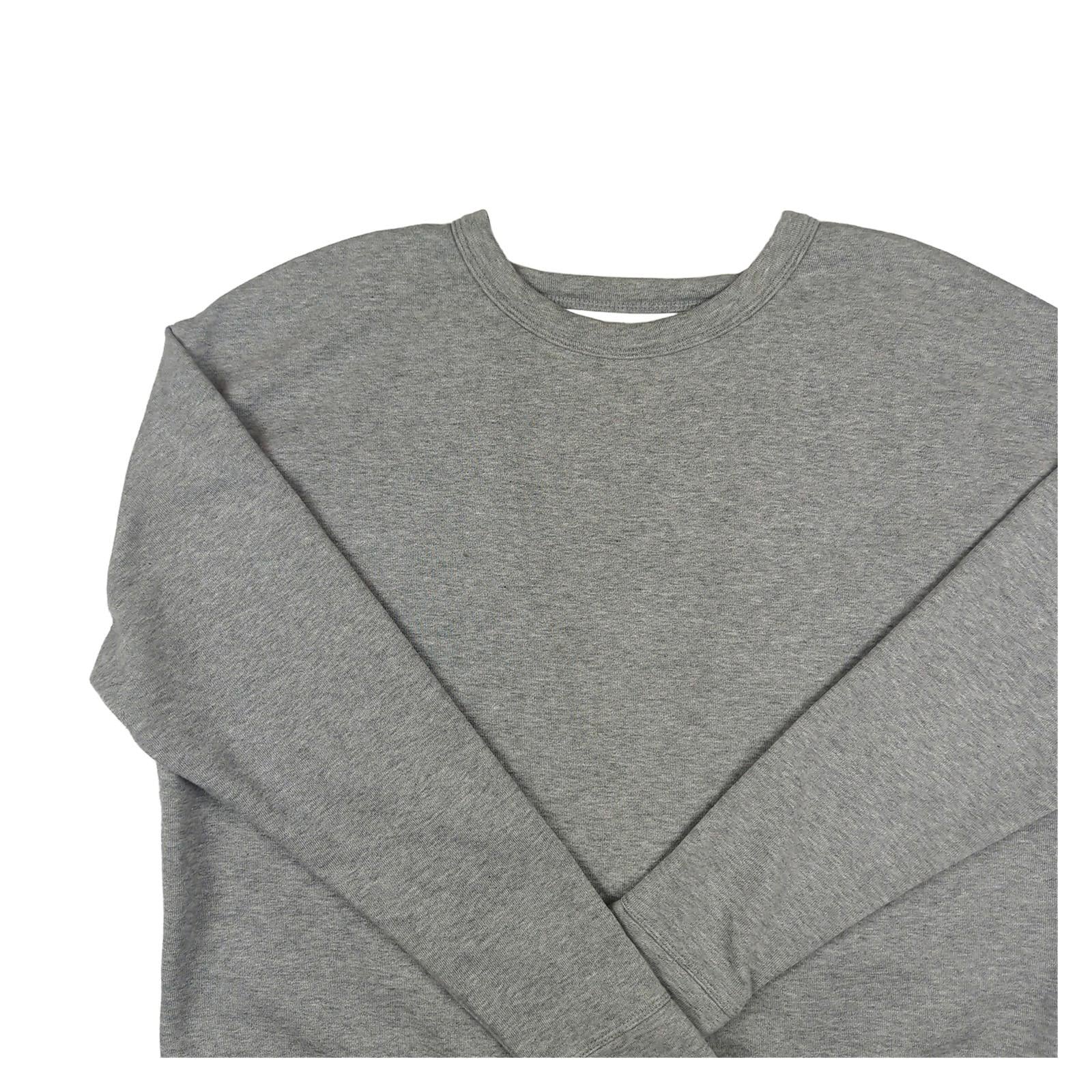 Nike Nike Dri - Fit Crewneck Sweatshirt Grey Women's M Cotton Pullover Used Sweater & Hoodie RewearableUK