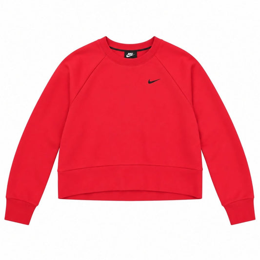 Nike Dri-FIT Womens Pink Sweatshirt Size S Raglan Crew Neck Back Logo Print – product photo 1 | RewearableUK