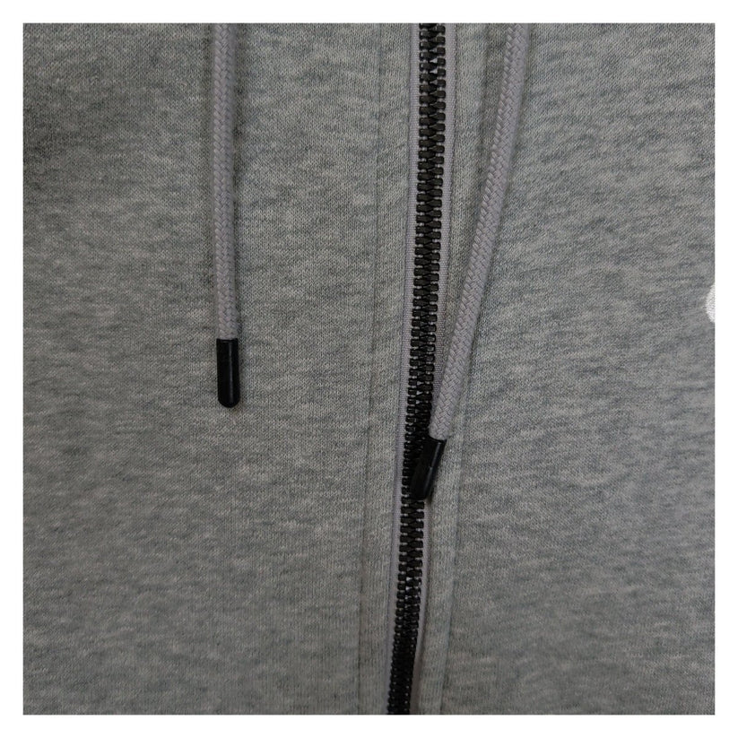 Nike Full Zip Hoodie Grey Size M Embroidered Logo Cotton Blend Sweatshirt – product photo 4 | RewearableUK