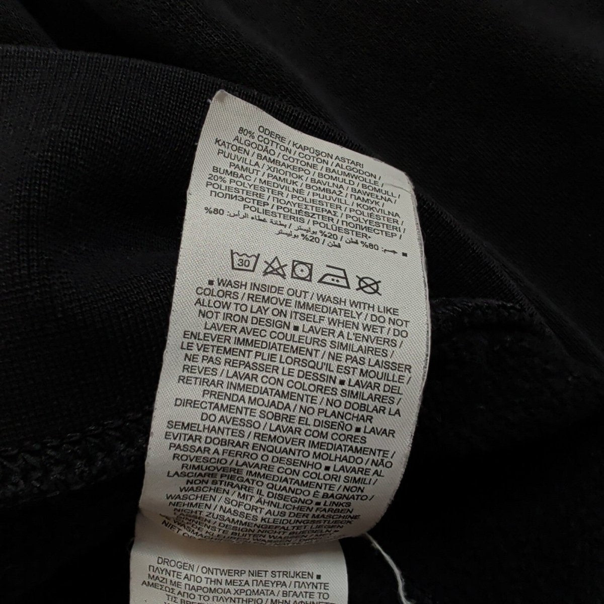 Nike Men's Embroidered Swoosh Hoodie XS Black – product photo 5 | RewearableUK