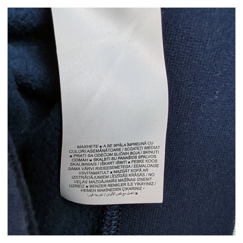 Nike Mens Hoodie Large Navy Blue Embroidered Logo Cotton – product photo 8 | RewearableUK